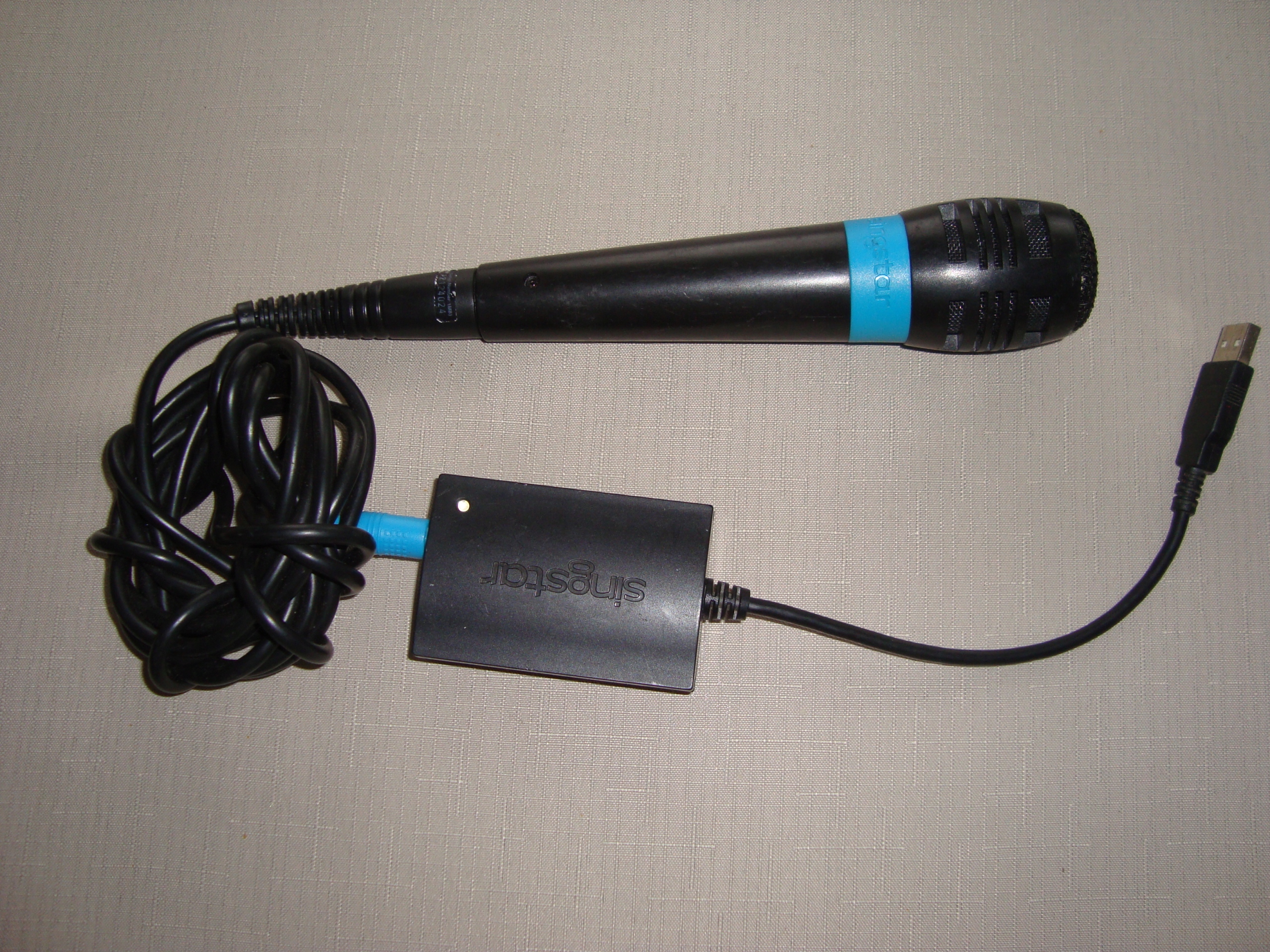Mikrofony SingStar do PlayStation, PS2, PS3, USB