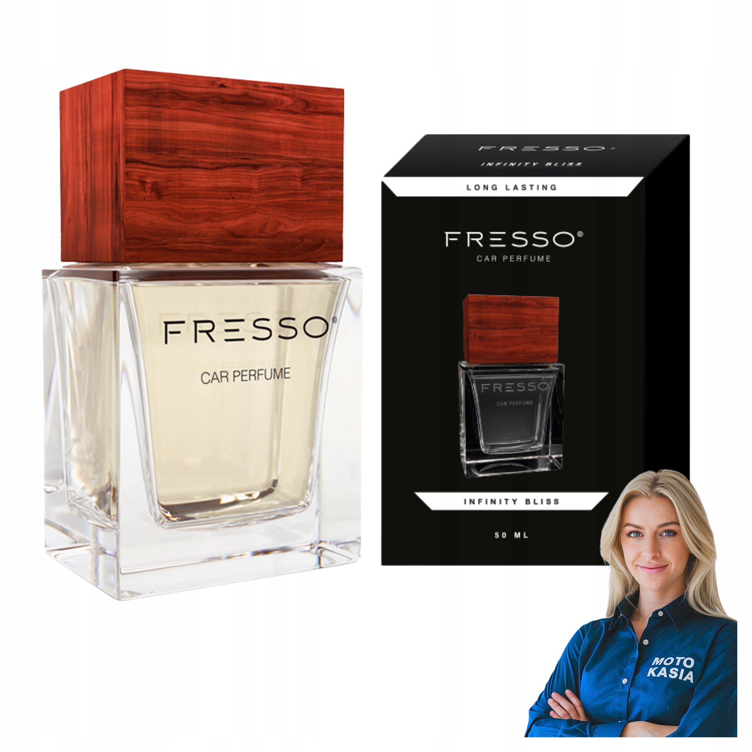 Perfumy samochodowe Fresso Infinity Bliss 50ml zapach do auta