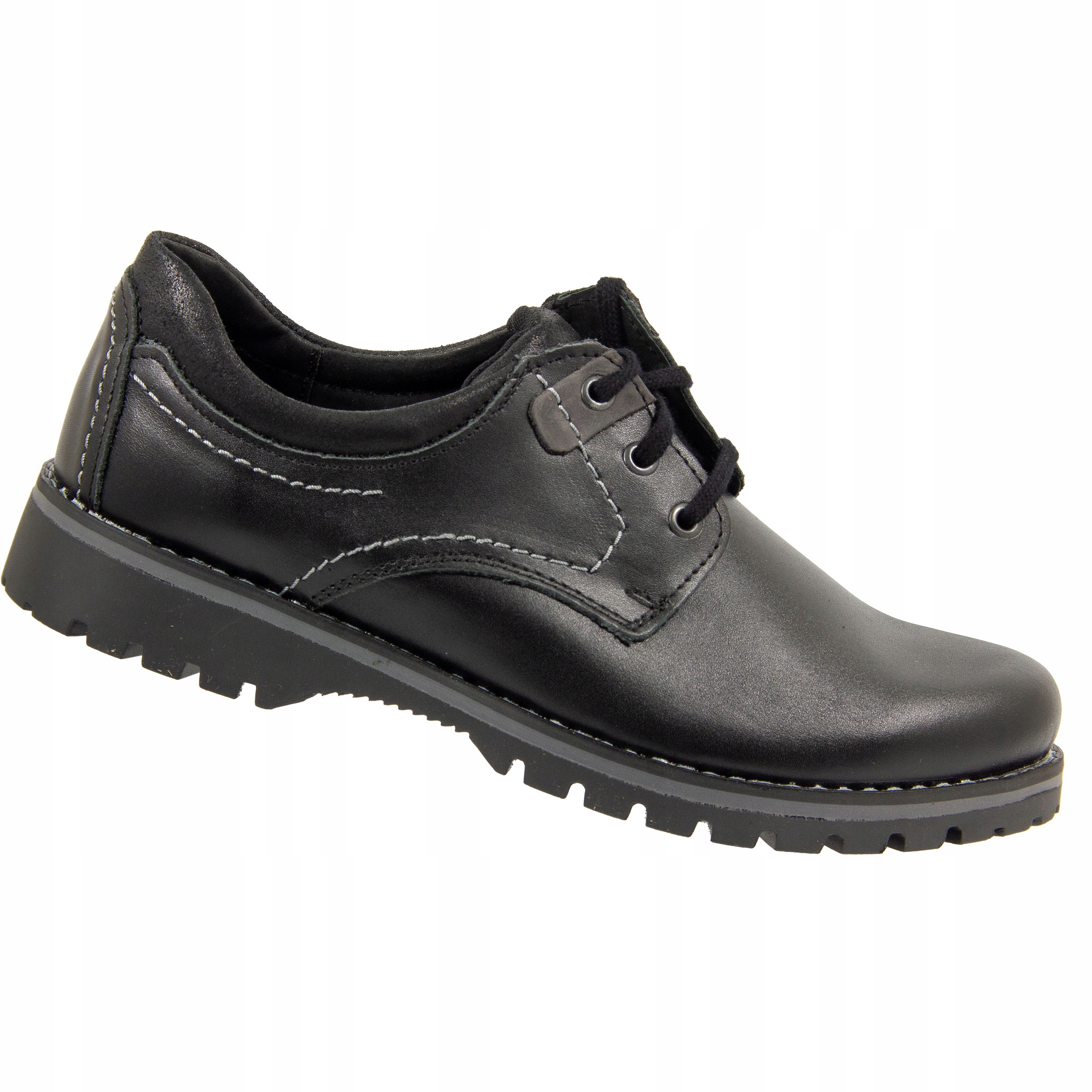 Pánské polobotky Trekingové trapery Kůže pohodlné šité 879 cz 39