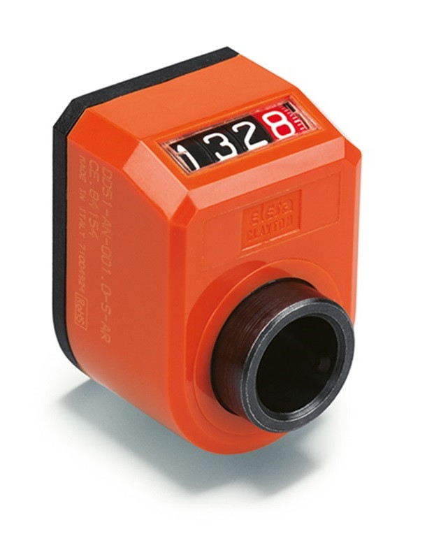 Wskaźnik cyfrowy 004.0 tuleja 14mm stal oksydowana