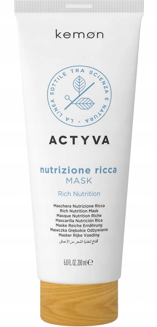 

Kemon Maska Nutrizione Ricca Bardzo Suche 200ml