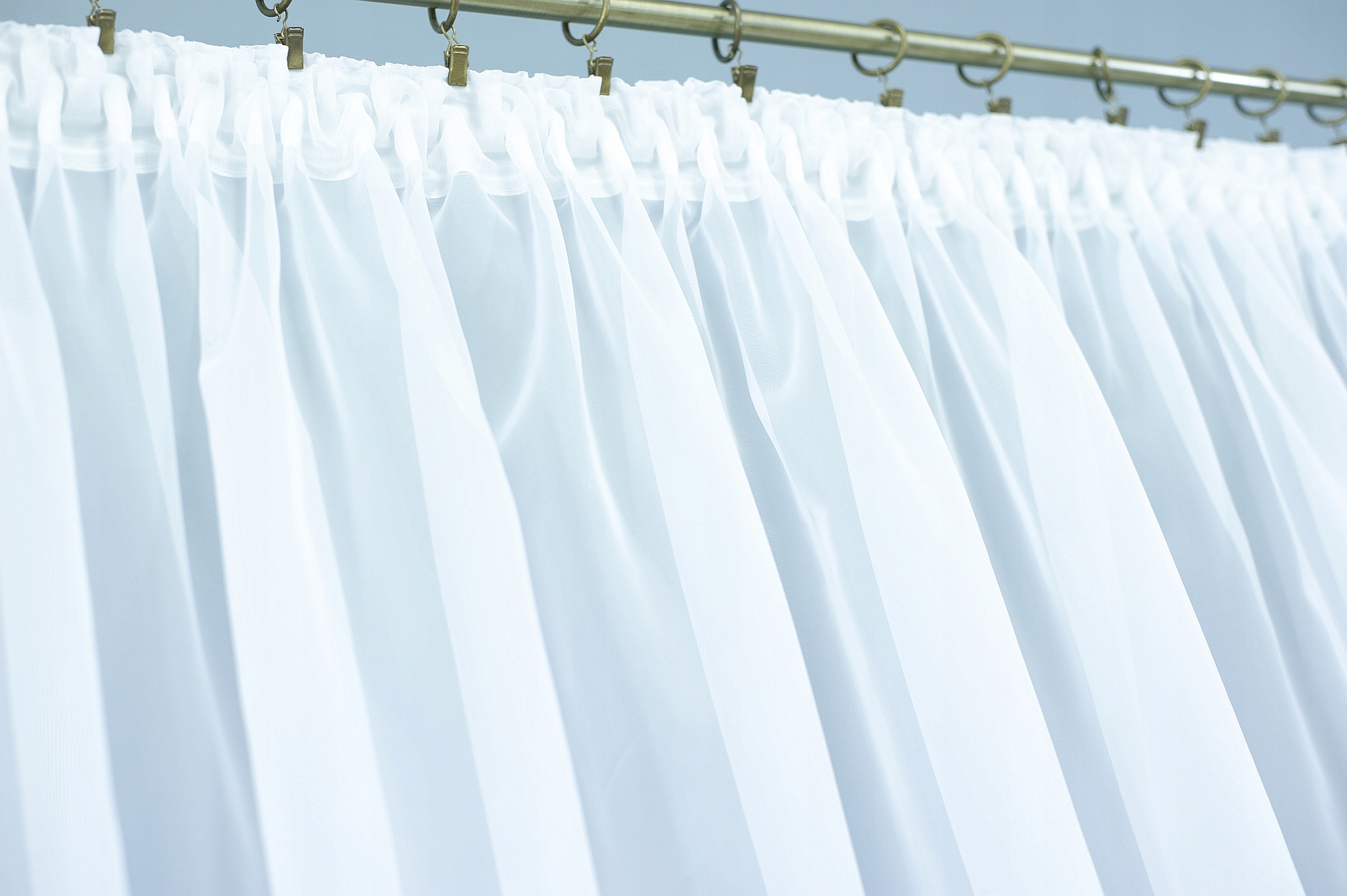 GOTOWA FIRANKA FIRANY NA TAŚMIE DO SALONU POKOJU Wysokość produktu 210 cm