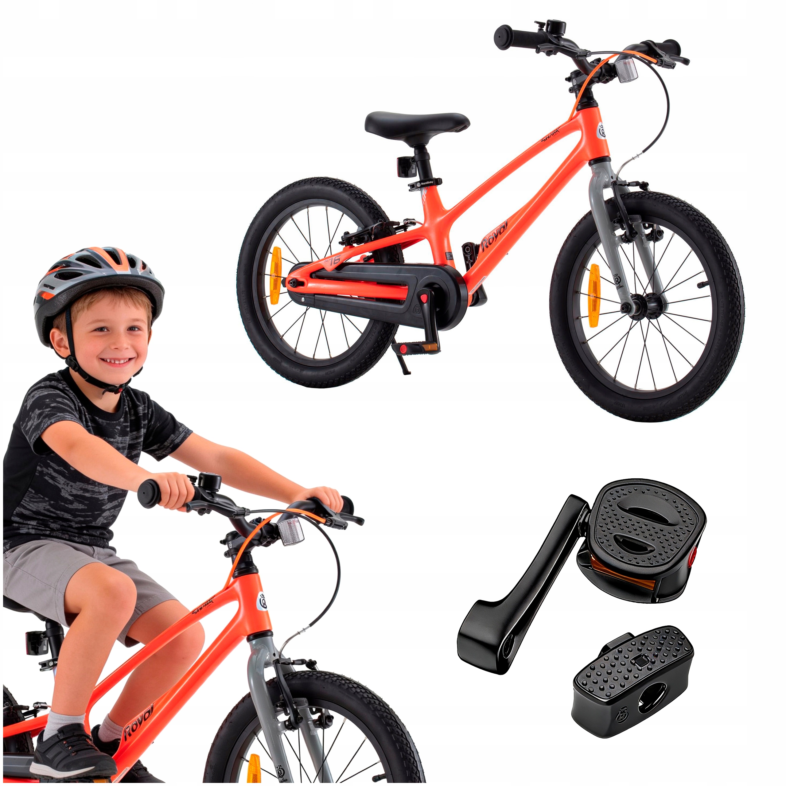 Rower Dziecięcy Rowerek 14 Cali Dla Dziecka Chłopca Lekki Biegowy 95–110CM