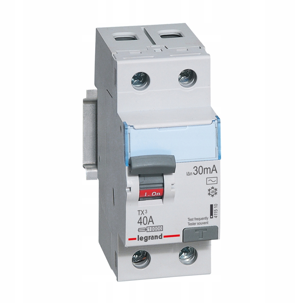 

Wyłącznik Różnicowoprądowy 40A 30MA 411510 Legrand