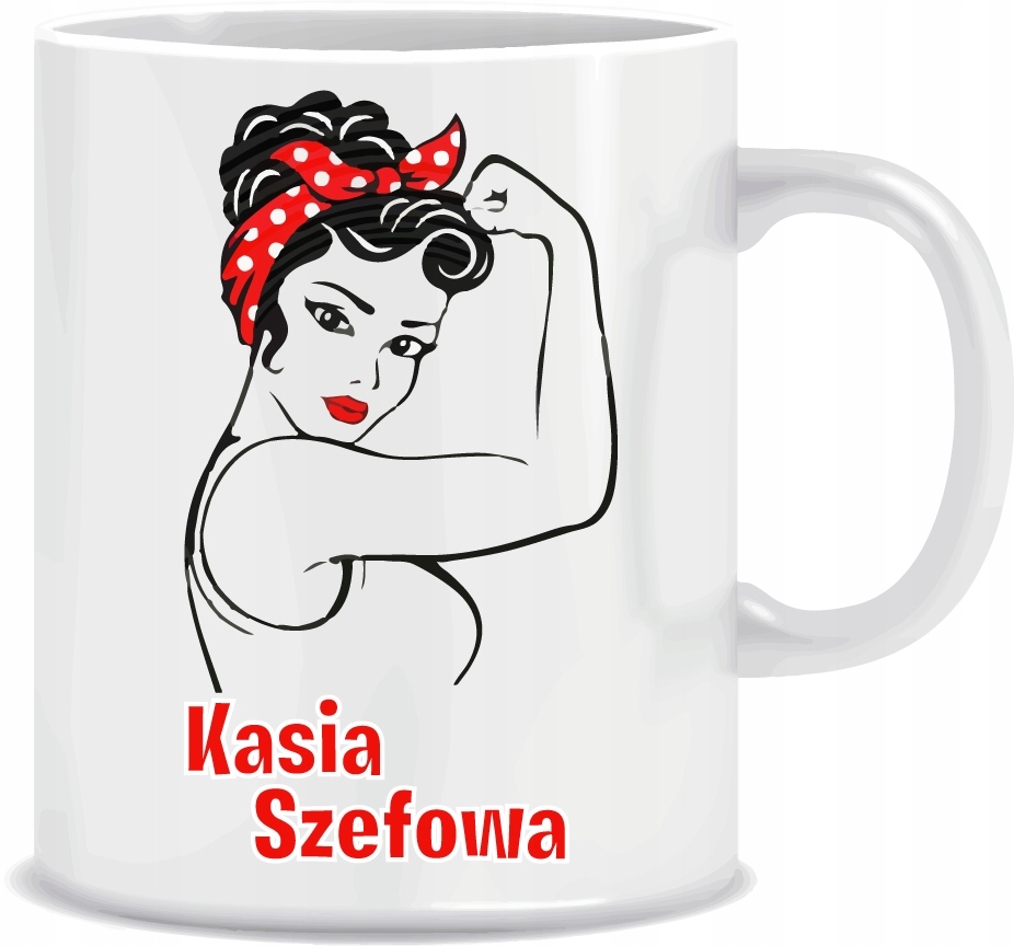 

Kubek Szefowej Kierowniczki Kobiety + Imię 330ml