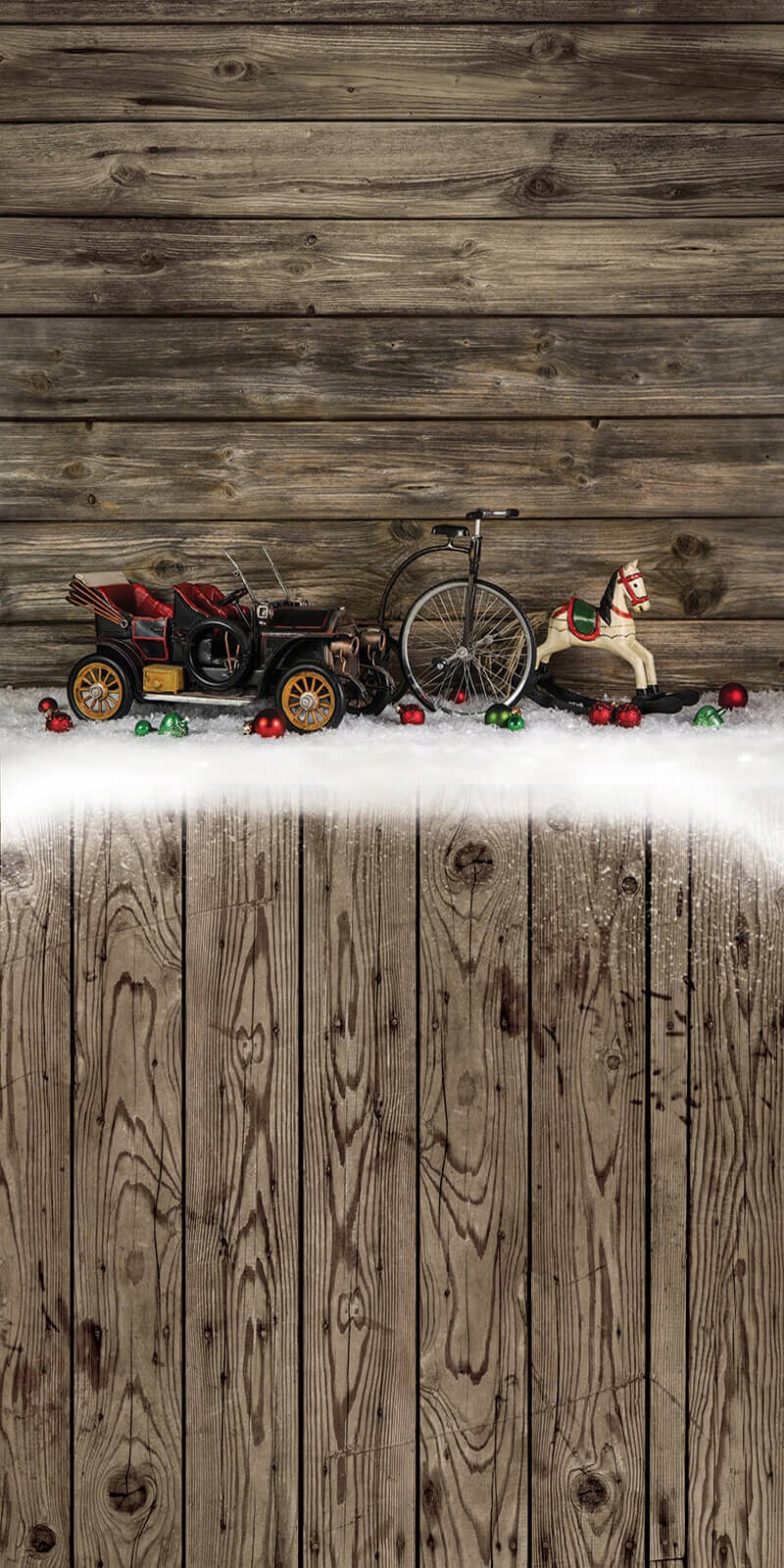 Grube tło ZIMOWE, tło świąteczne 180x400 sw115 Producent Fotoeksplozja