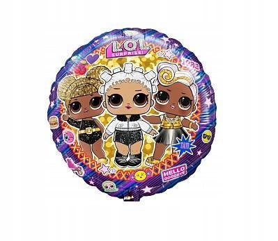 Balon foliowy Lalki LOL 18" 45cm