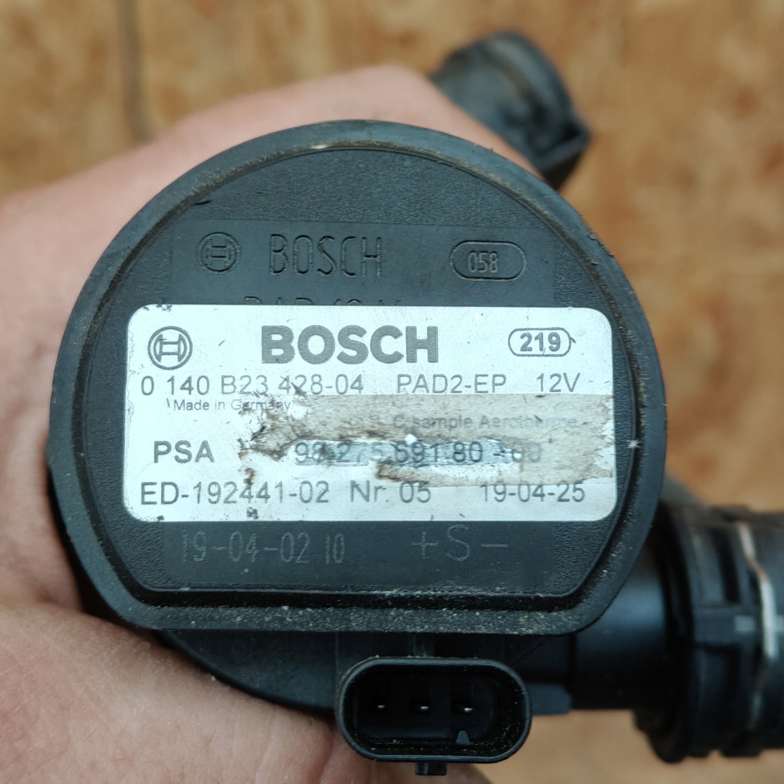 pumpa vode E-PSA 9827569180 208 II C4 III DS3 CROSSBACK 2008 II ELEKTRYK