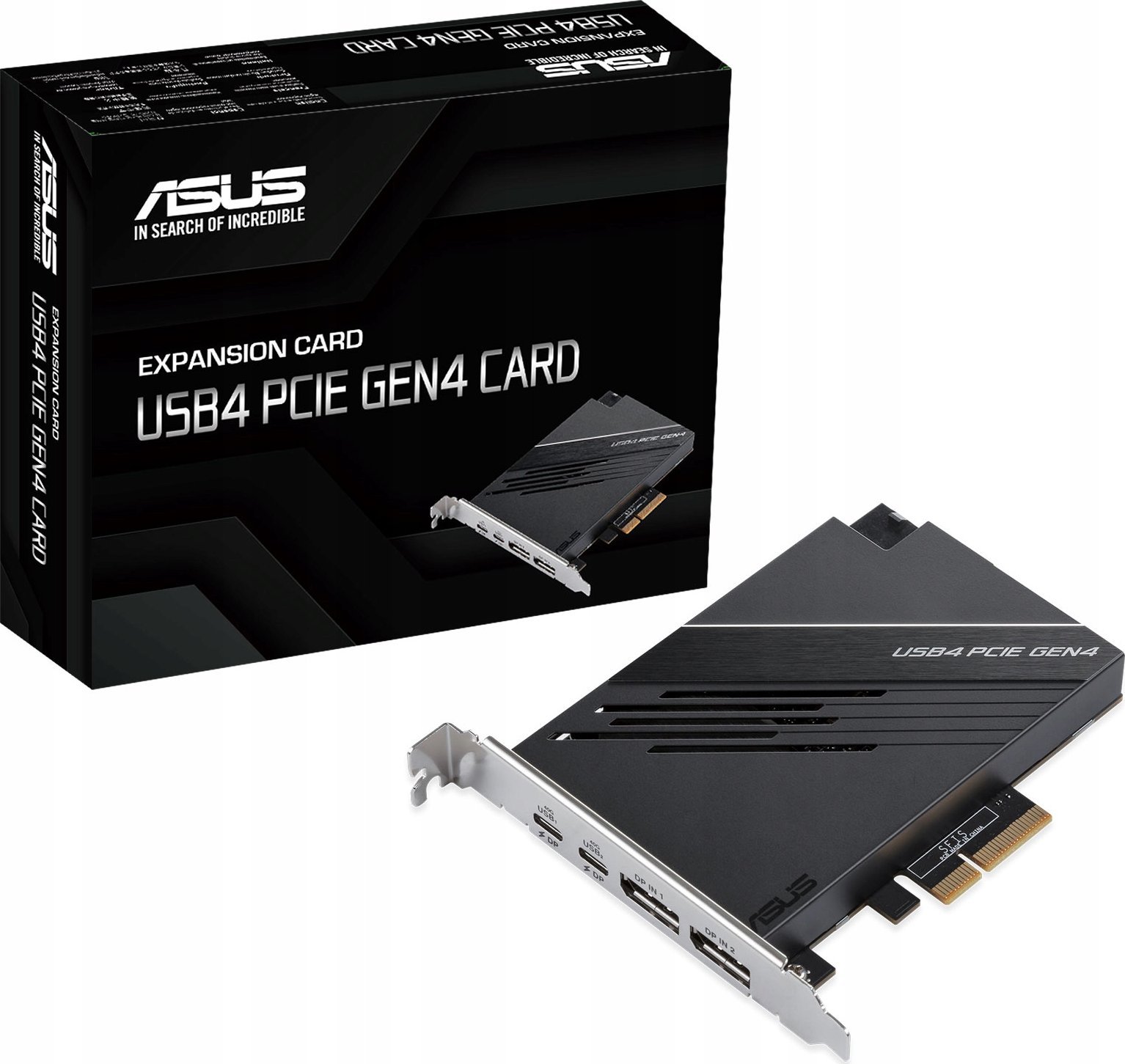 Asus Asus Rozširujúca karta USB4 PCIe Gen4, PCIe 4.0 x4, 2x USB4 Typ-C, 2x