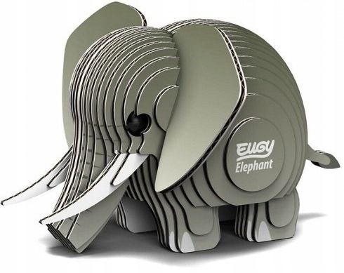 

Słonik puzzle układanka przestrzenna 3D model Eugy