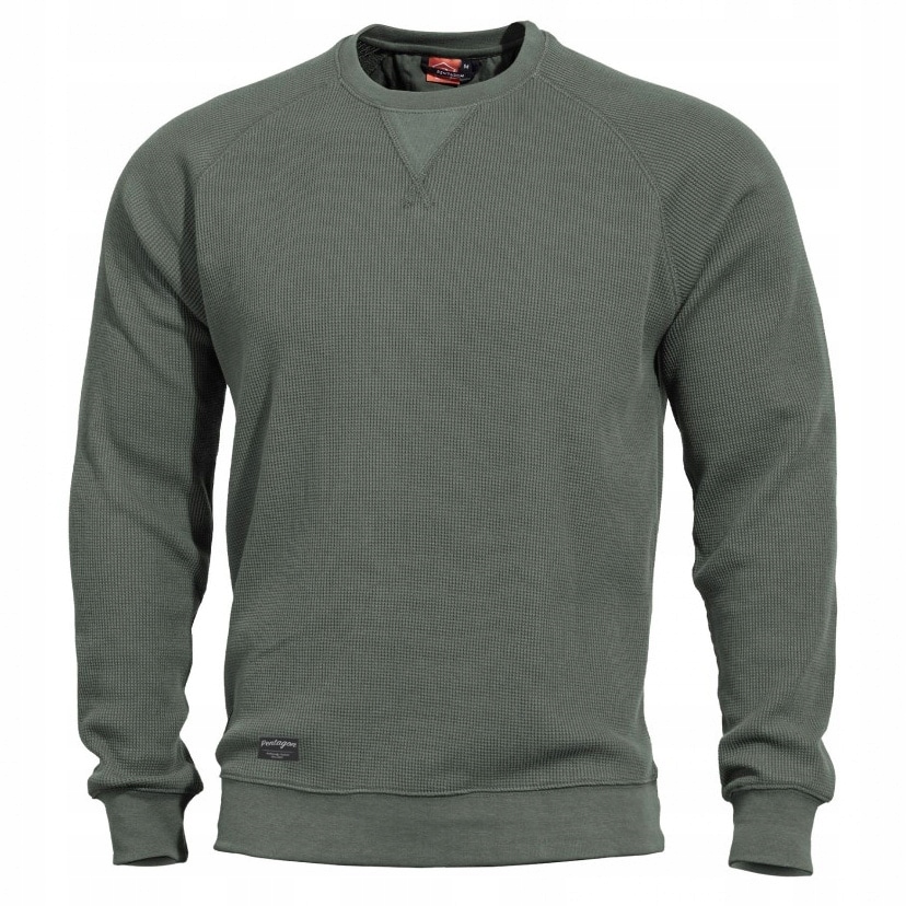 Mikina bez kapuce Pentagon Elysium Camo Green XXL