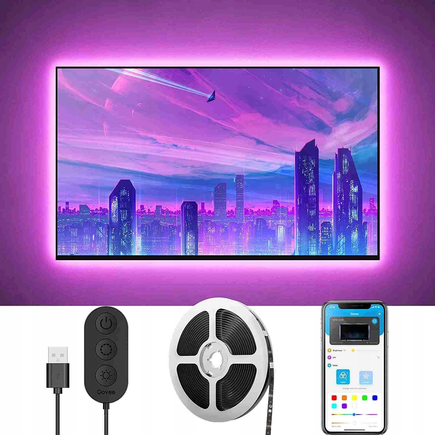 Govee Tv 46-60" Smart Led podsvícení Rgb