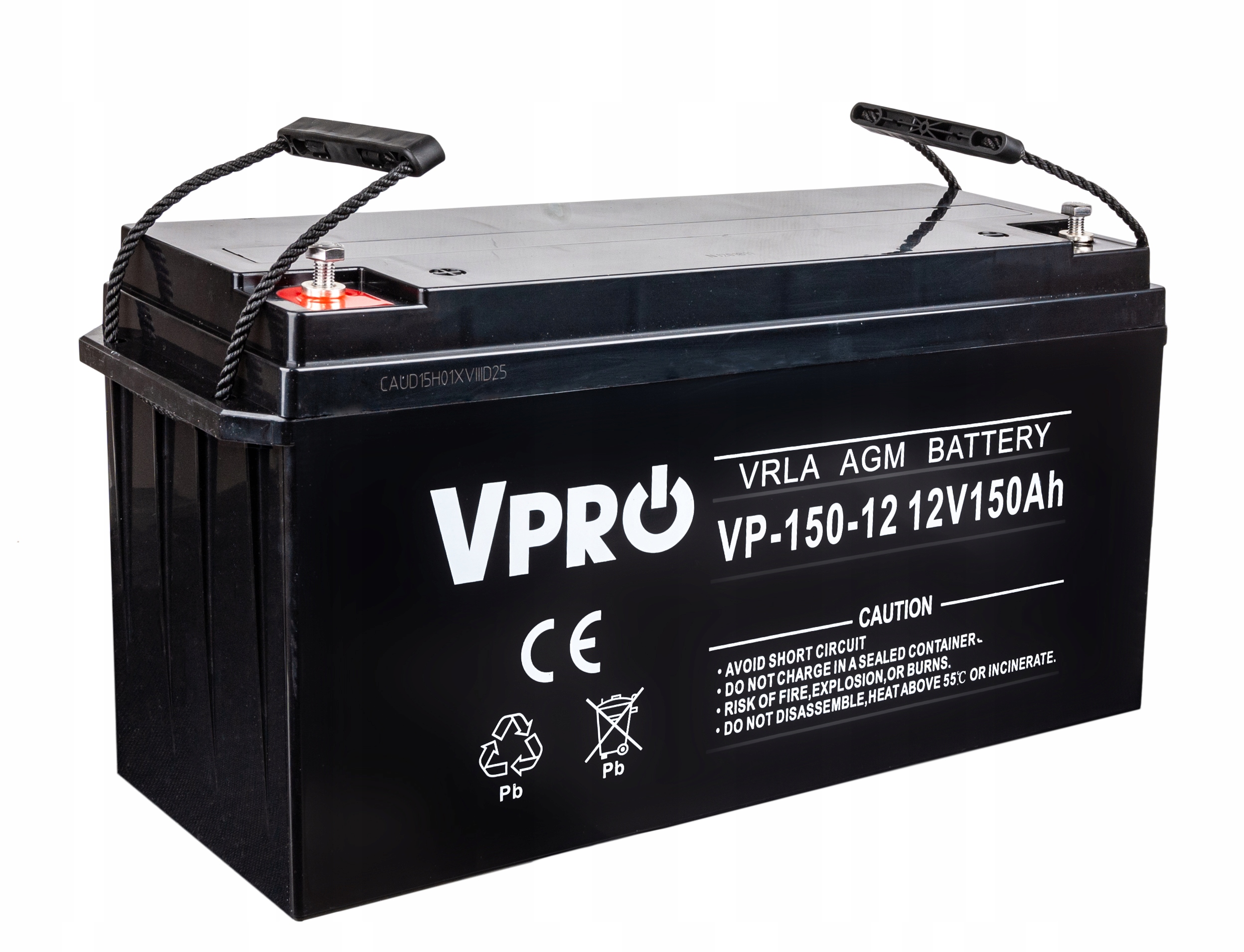 Akumulátor Volt Polska pro napájecí zdroj Ups 12V 150Ah