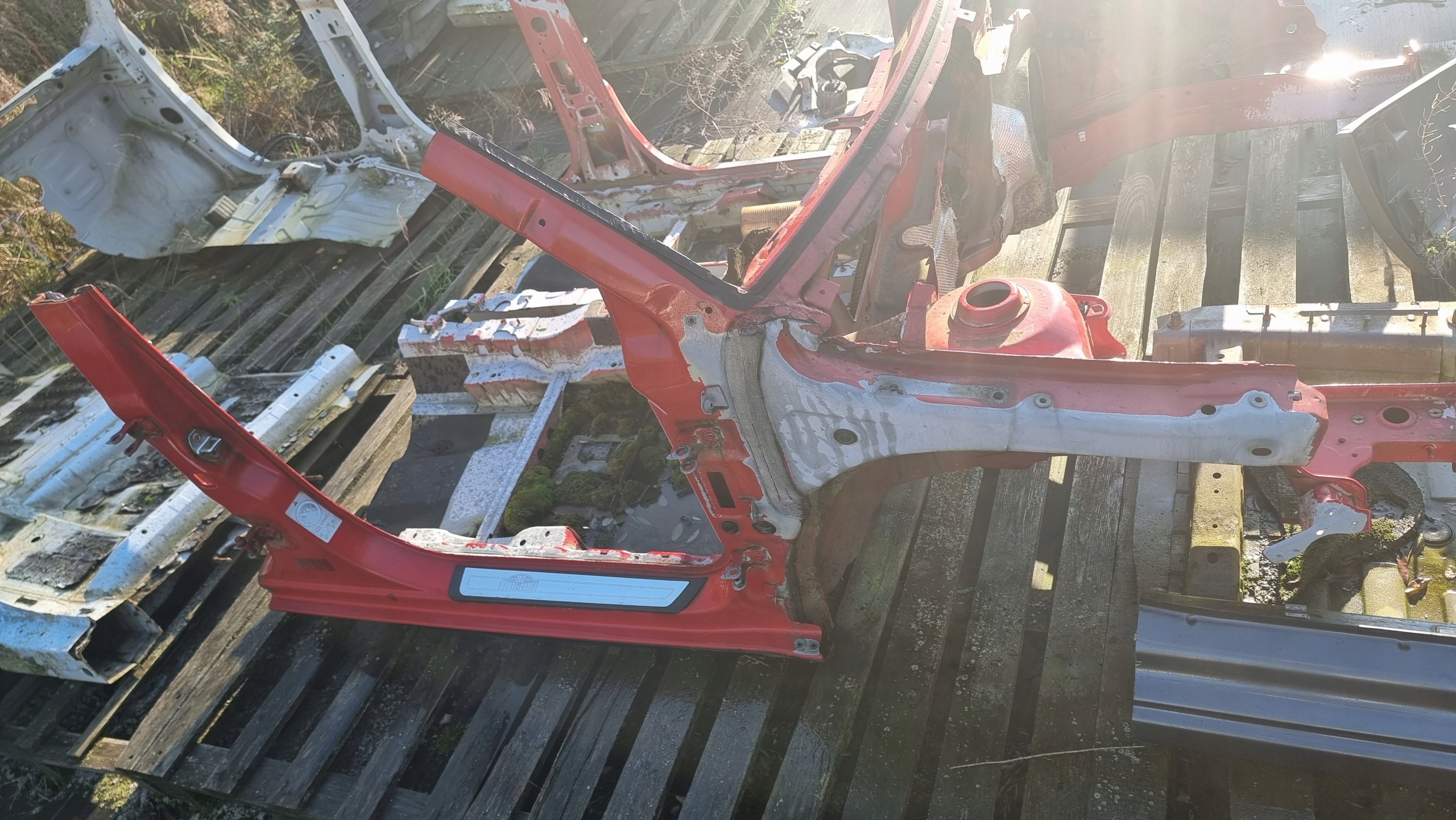 ЧЕТВЕРТИНА ПРАВА ШКОДА FABIA II ПЕРЕД