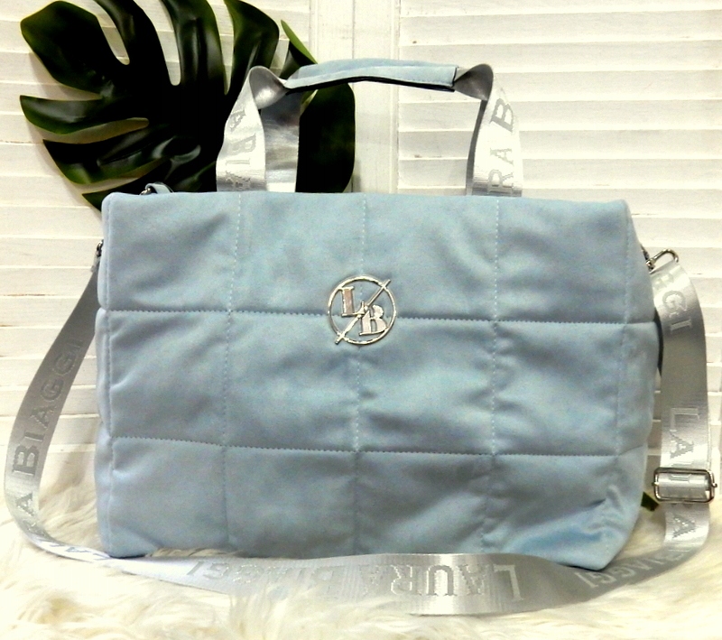 Torebka LAURA BIAGGI niebieska shopper Marka Laura Biaggi