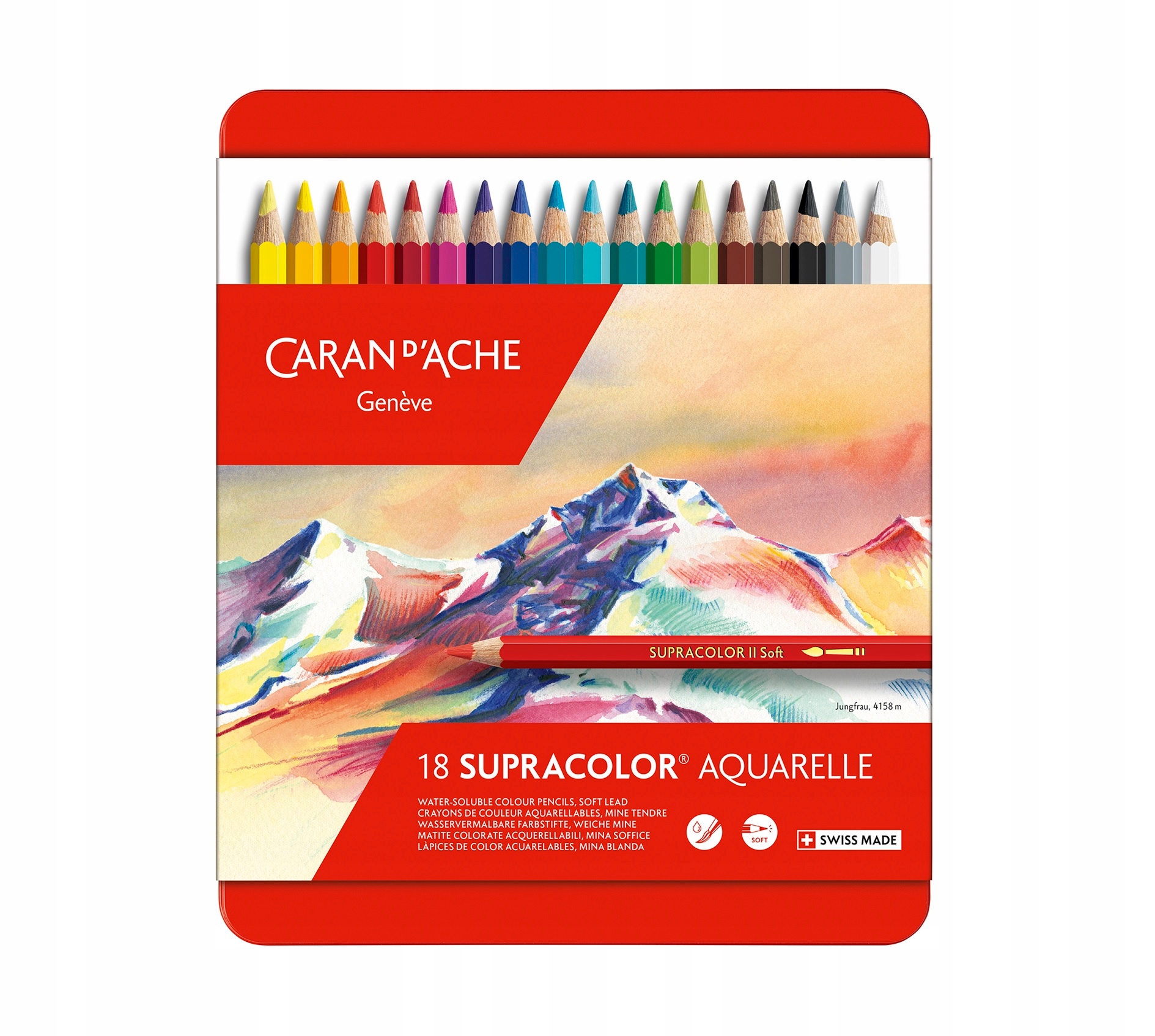 Pastelky Caran d'Ache Supracolor 18 barev