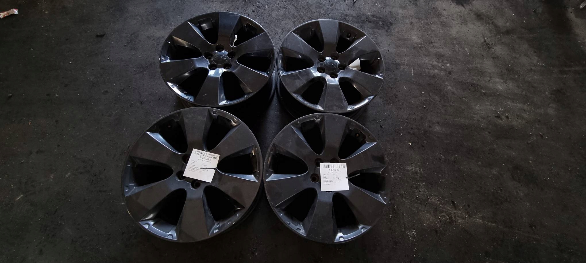 disk hliníkový 17'' 5X100 17X7J SUBARU OUTBACK IV