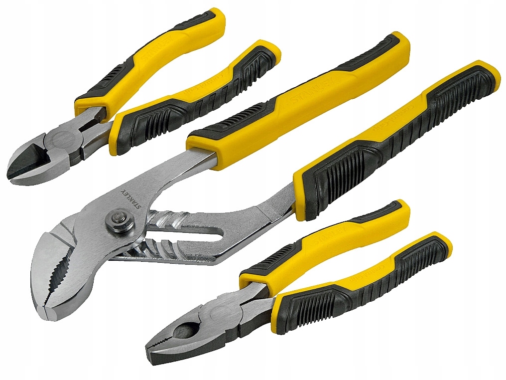 Solidní sada 3 ks kleští Dynagrip Stanley