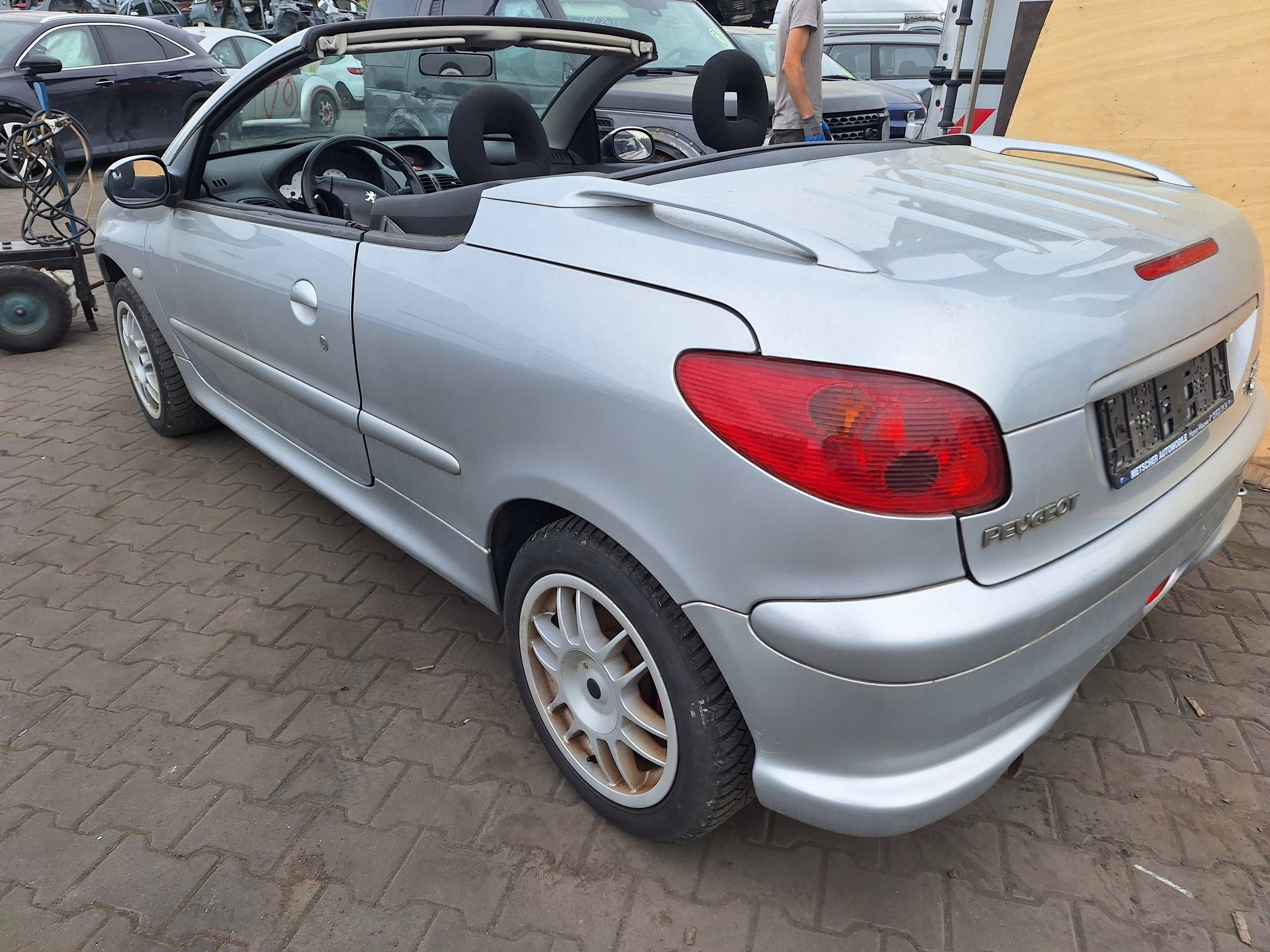 Peugeot 206 CC FL LIFT CABRIO VF32D KABRIO light rear part left