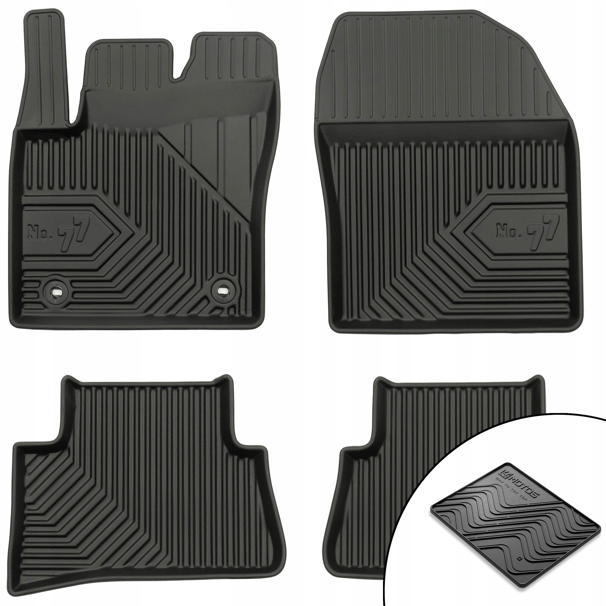 Dywaniki gumowe No.77 Toyota C-hr II od 2023 mata