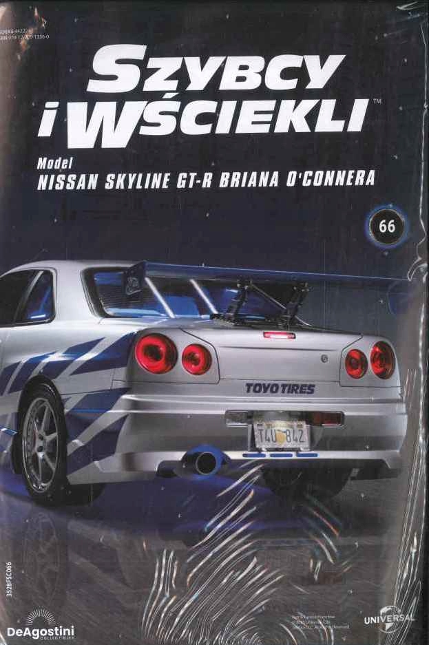 Kol. Szybcy I Wściekli Nissan Skyline nr 66
