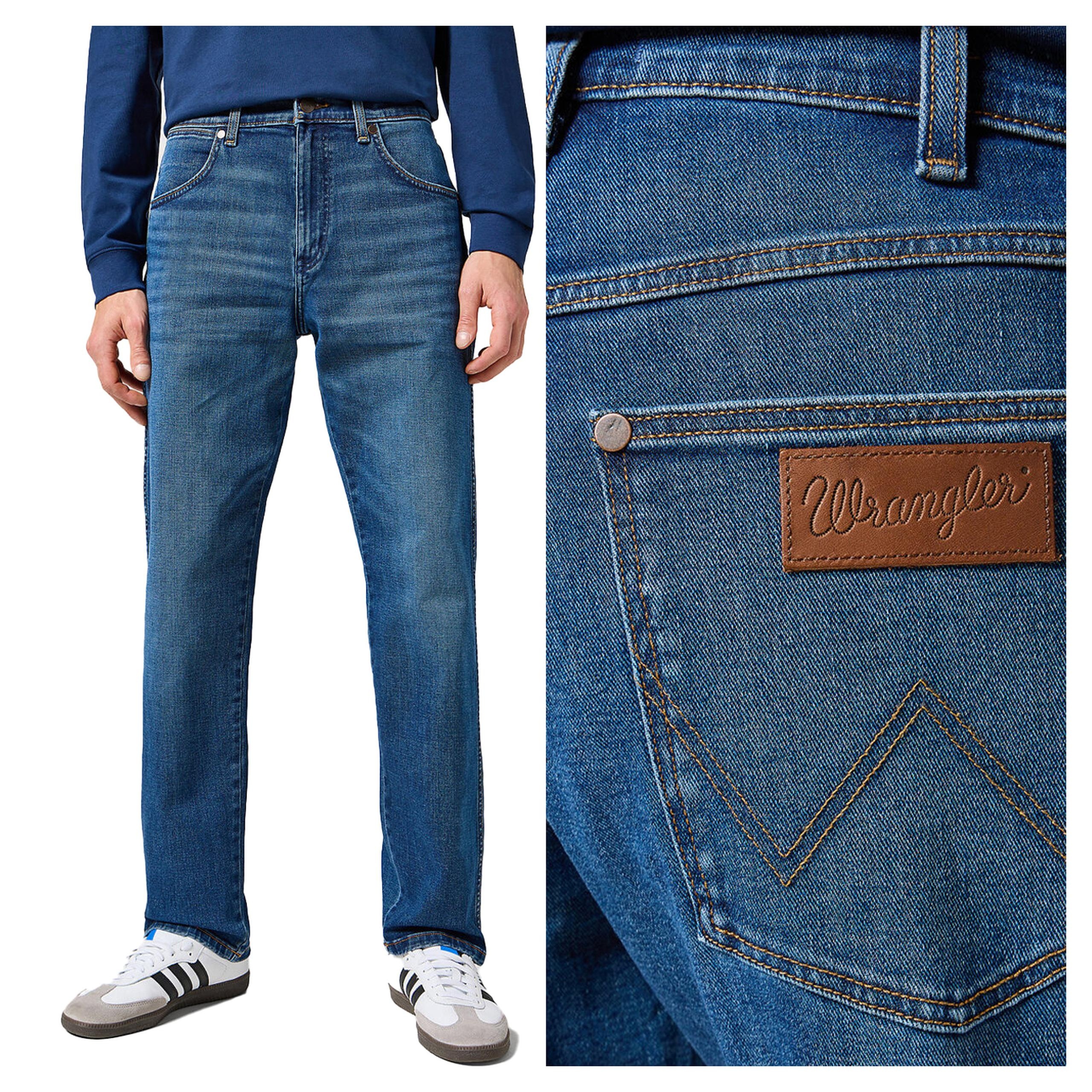 Wrangler Frontier W33 L32 Pánské džíny Jednoduché