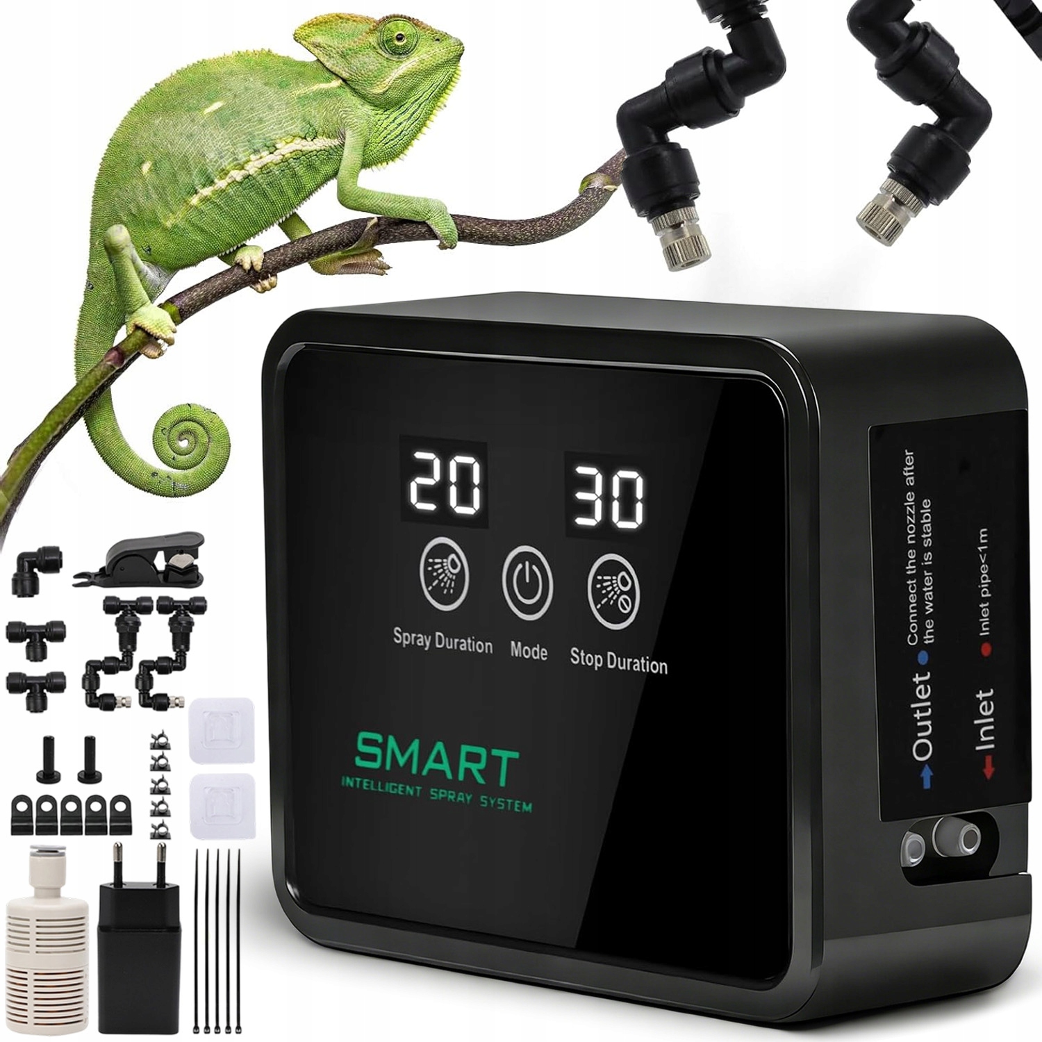 Levně Příslušenstvíinteligentní Mlhovač Terária Zvlhčovač Elektronický Časovač