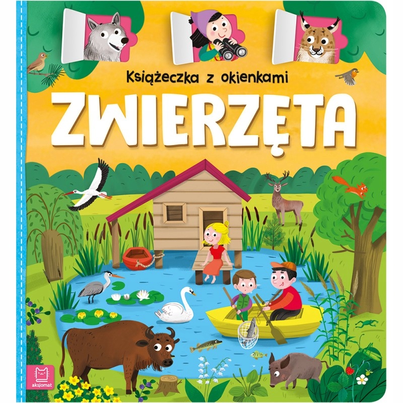 

Książeczka z okienkami Zwierzęta Zwierzątka