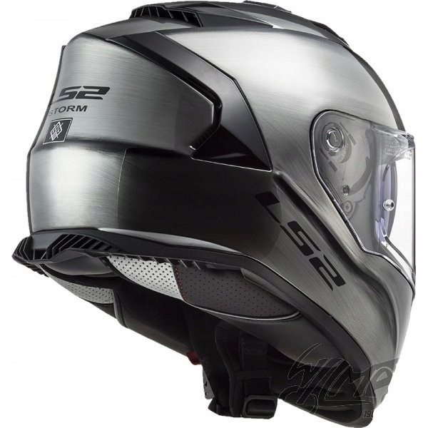 KASK MOTOCYKLOWY INTEGRALNY LS2 FF800 STORM II JEANS TITANIUM S Model FF800