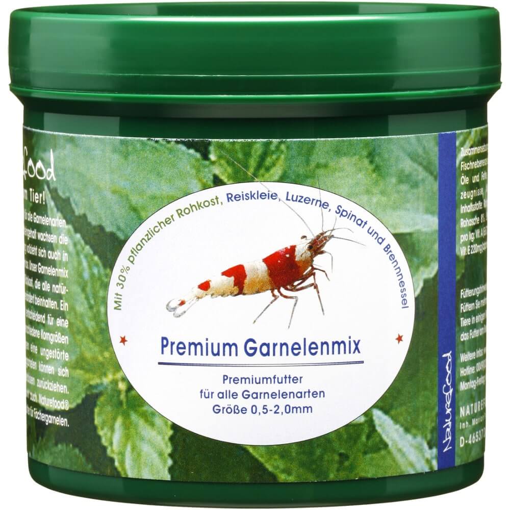Levně Naturefood Premium Garnelenmix 615ml 210g krmivo