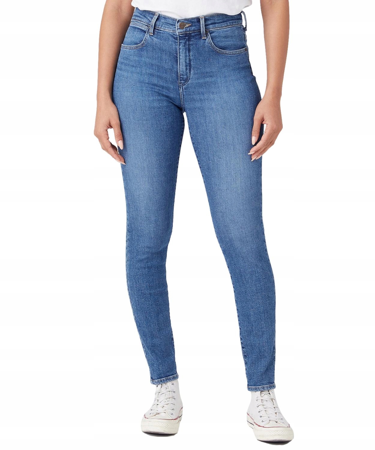 

Jeansy Wrangler High Rise Skinny W27HXN43R 29/30