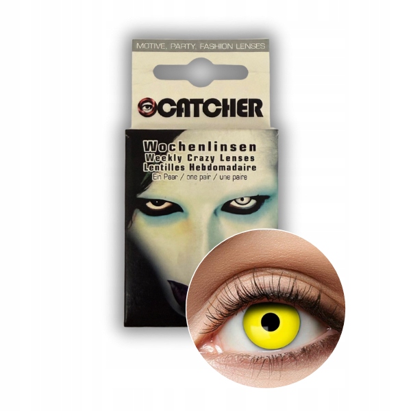 ЛИНЗЫ ЕЖЕНЕДЕЛЬНЫЙ ЖЕЛТЫЙ ХЭЛЛОУИН