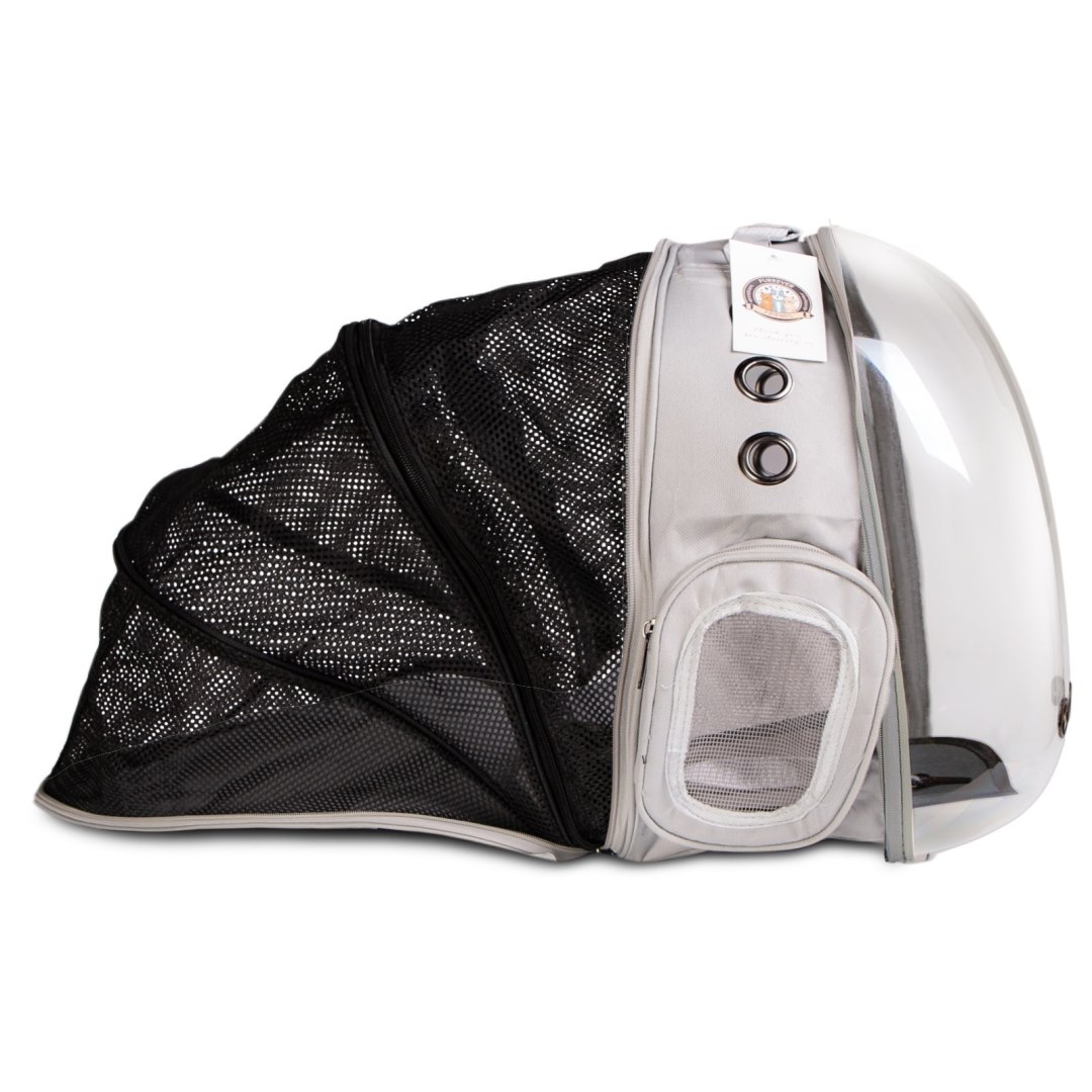 Levně Furrever Friends CatVision „Tent“ Grey batoh přepravka pro