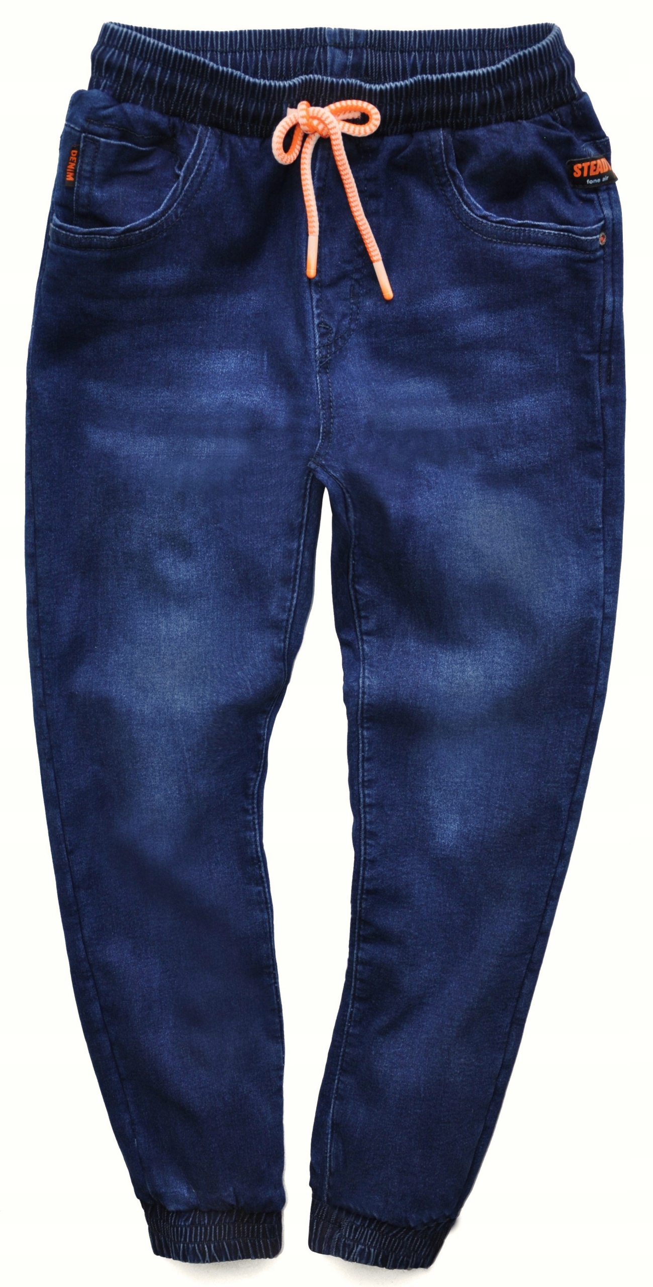 NOVEL Spodnie Jeans JOGGERY ocieplane polarem (122 128 146 158 164) 134/140 Rozmiar (new) 134