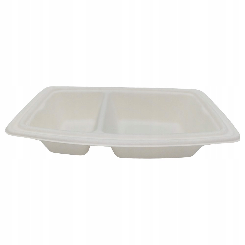 Pojemnik z pulpy dwudzielny z pokrywką 25szt Liczba sztuk w opakowaniu 25 szt.