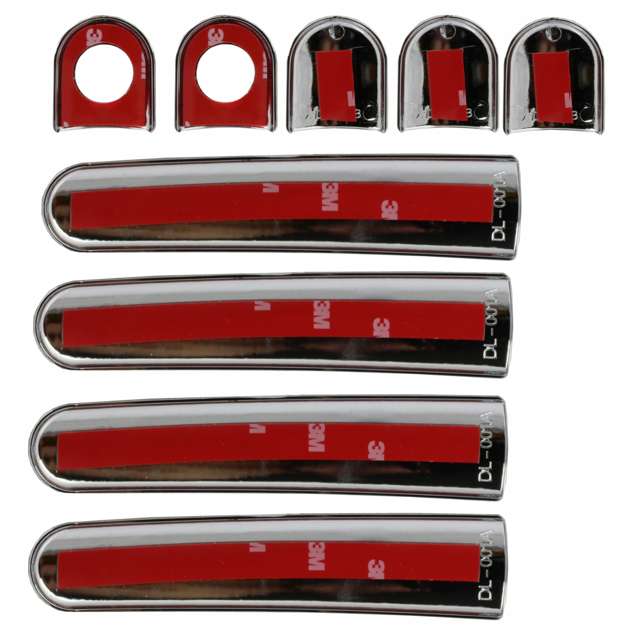 CHROM NAKLADKI KLAMKI SEAT IBIZA LEON TOLEDO ALTEA Installation side Left front Right front Left rear Rear right