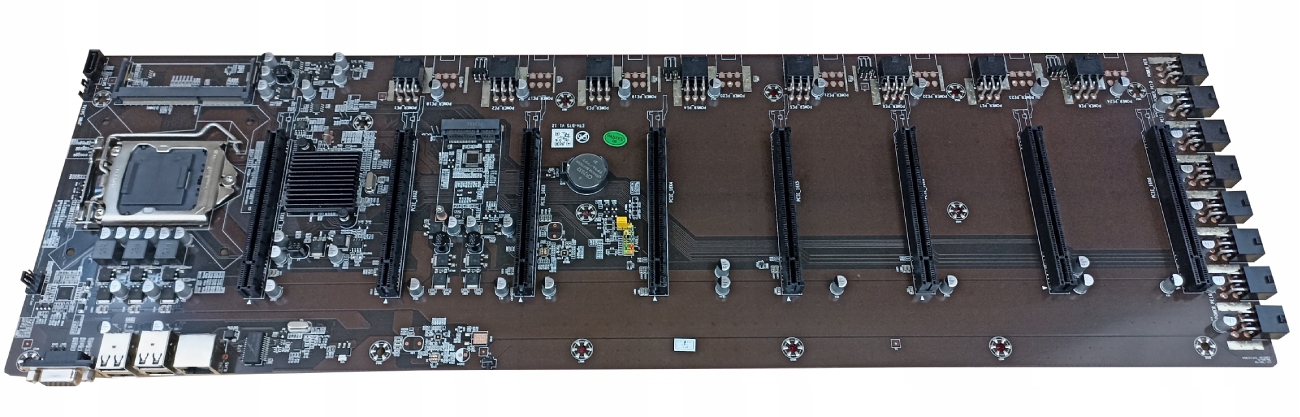 Základní Deska Miningu Pro Bagr Eth Btc 8x Pci-e