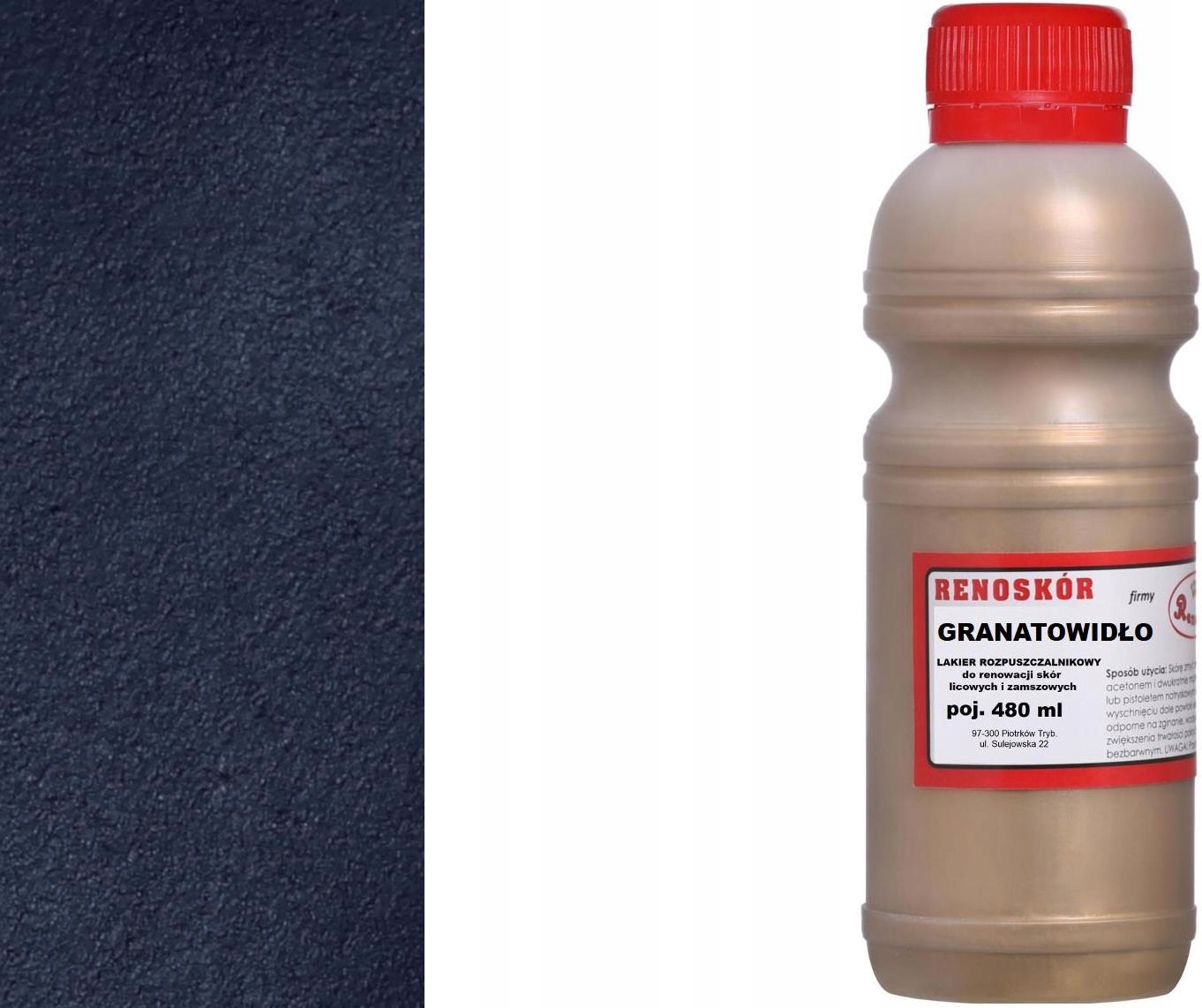 Barva Granátový Lak na Kožené Čalounění Alkantary Alcantary 480 ml