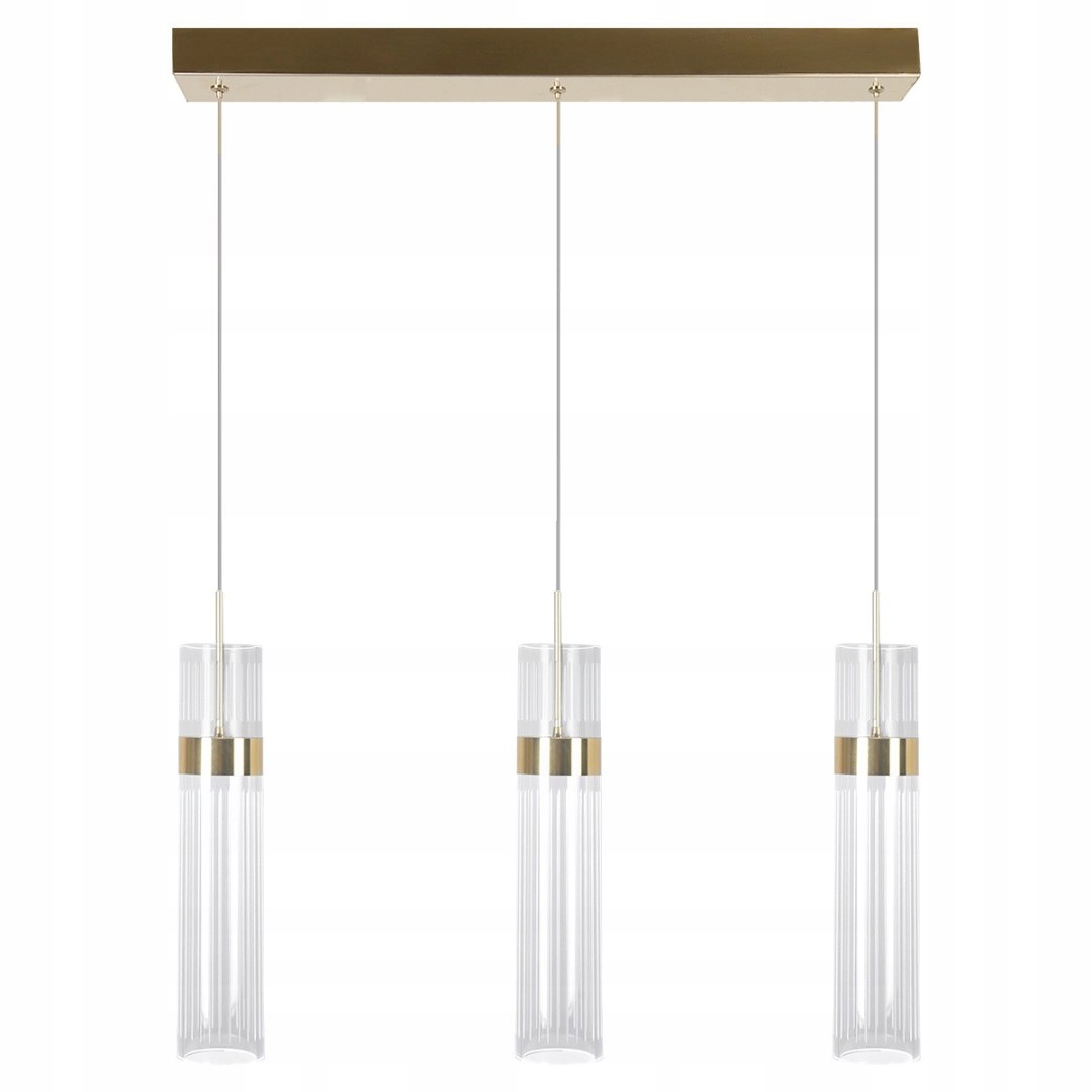 Lampa wisząca Ambiente 3 Led Cct złota LP-1510/3L Gd