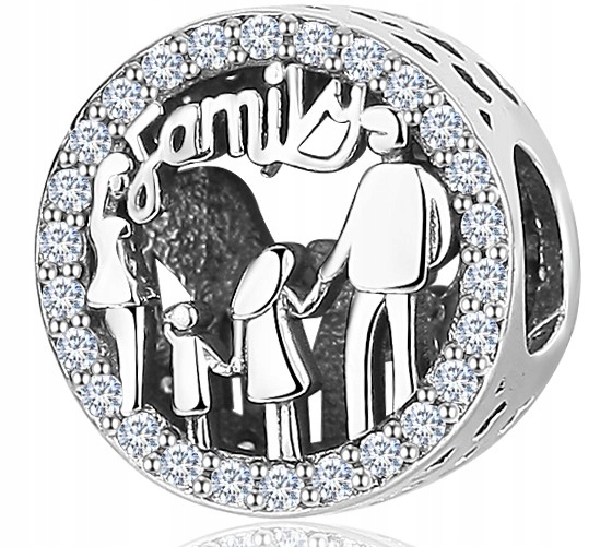 

Zawieszka Charms Rodzina do Pandora Srebro 925