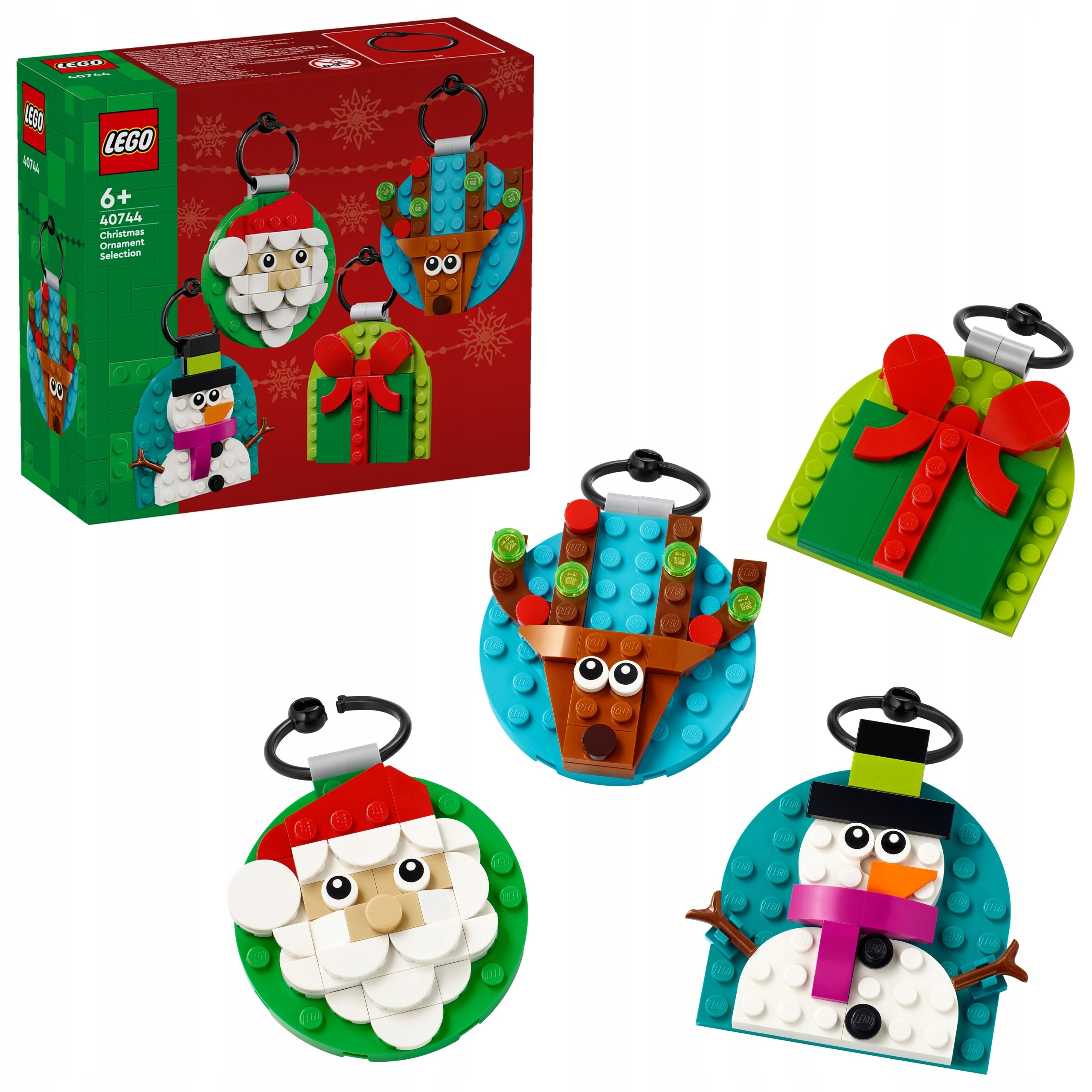 Lego Creator 40744 Kolekcja ozdób świątecznych