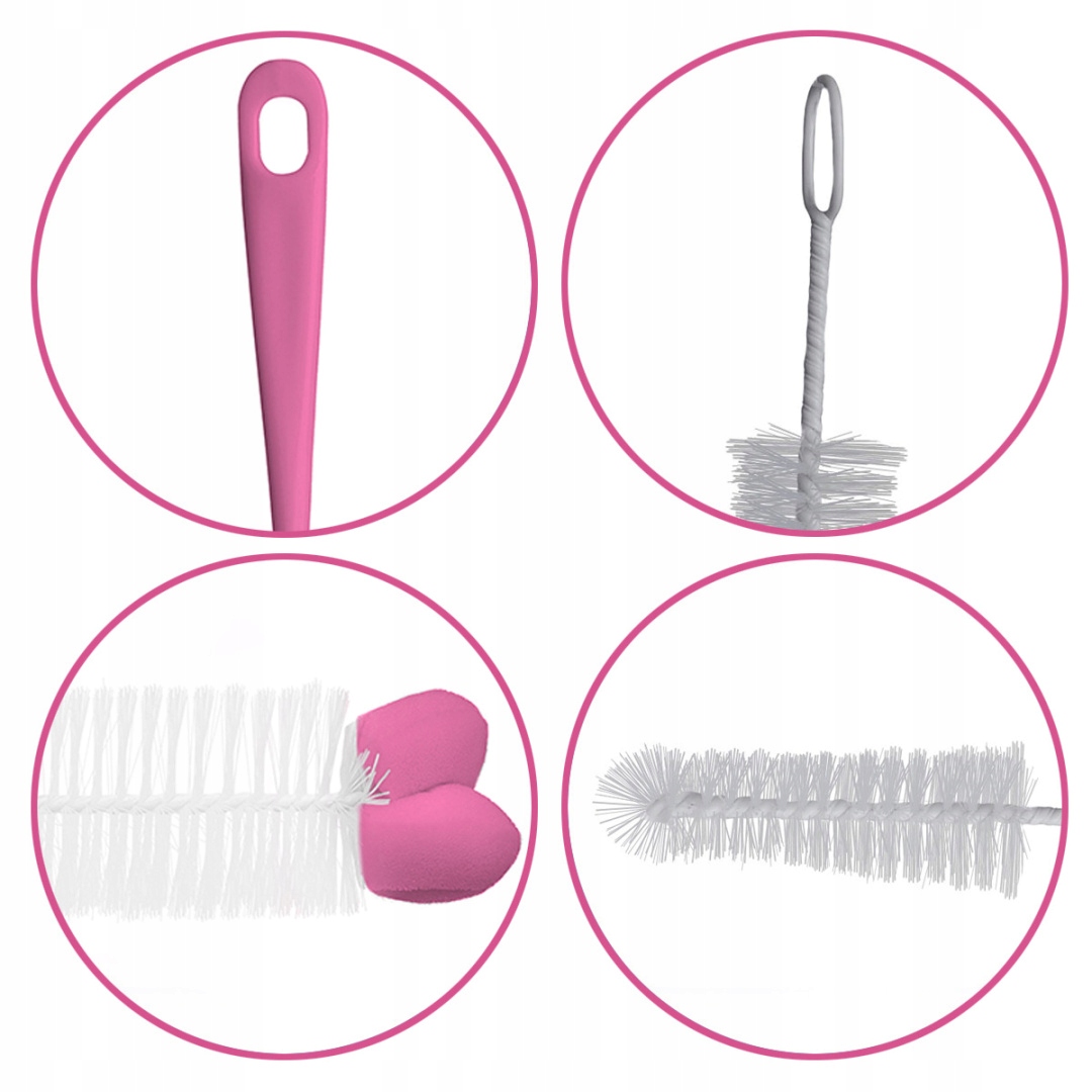BabyOno SZCZOTKA DO BUTELEK i smoczków z gąbką EAN (GTIN) 5901435414361
