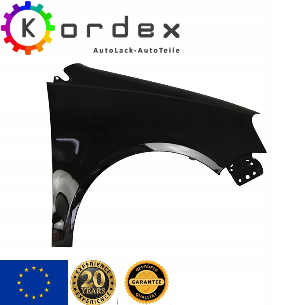 Blatník Volkswagen Polo IV 4 9N3 Lift Barva L041 041 05-09 Pravý Přední