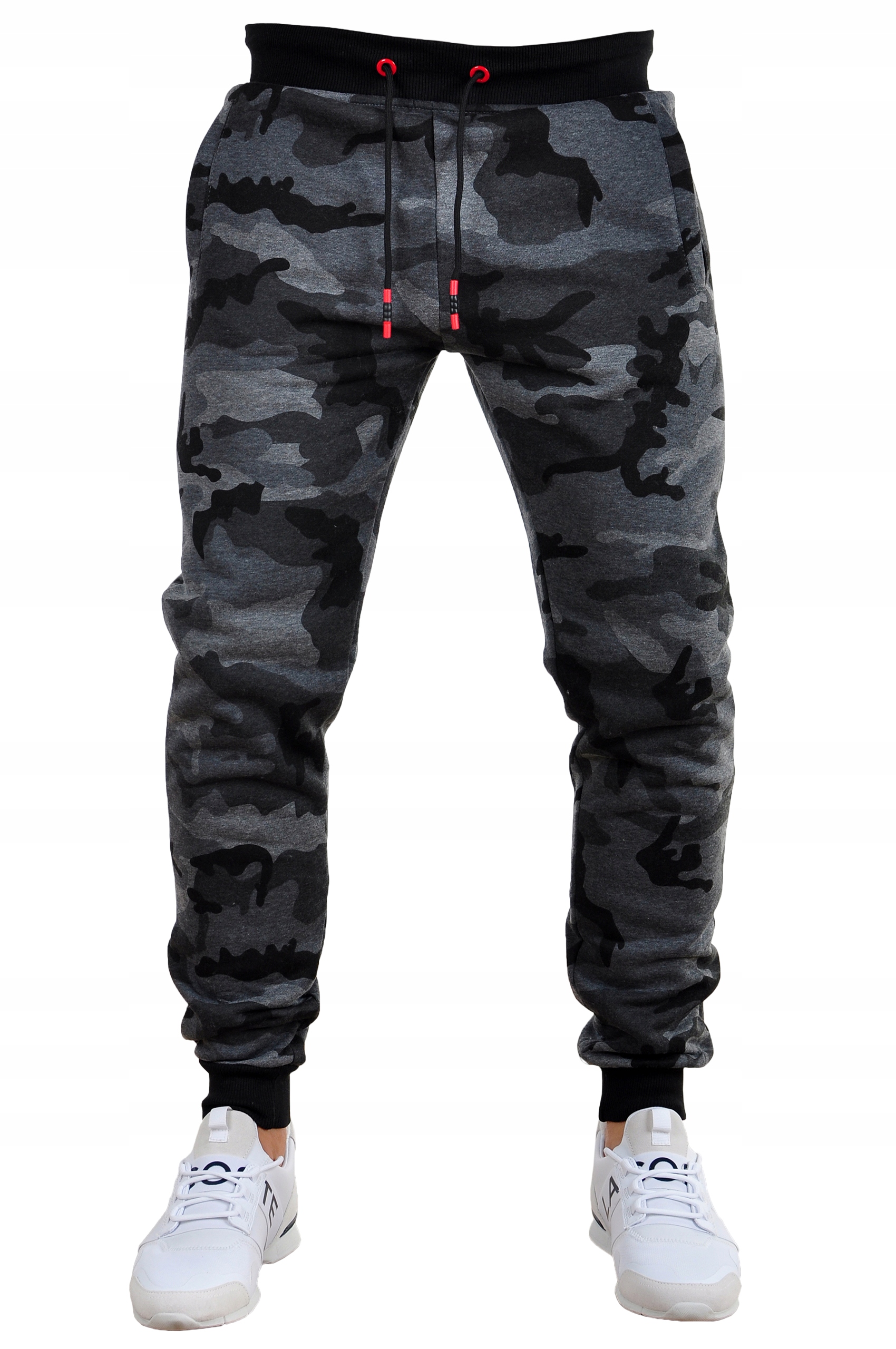 KZ15 r. 3XL MĘSKIE SPODNIE DRESOWE JOGGERY GŁADKIE Rozmiar 3XL