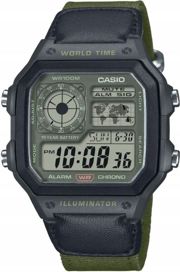 Sportovní Hodinky Casio AE-1200WHUB-3AVEF Jako Dárek