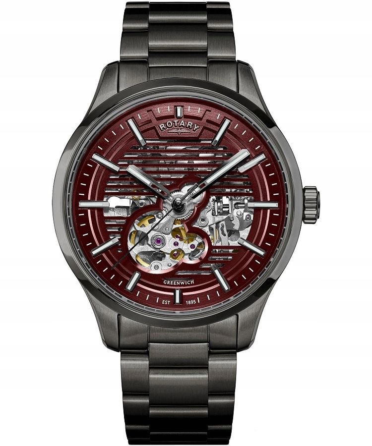 Pánské hodinky Rotary Greenwich Automatic Skeleton