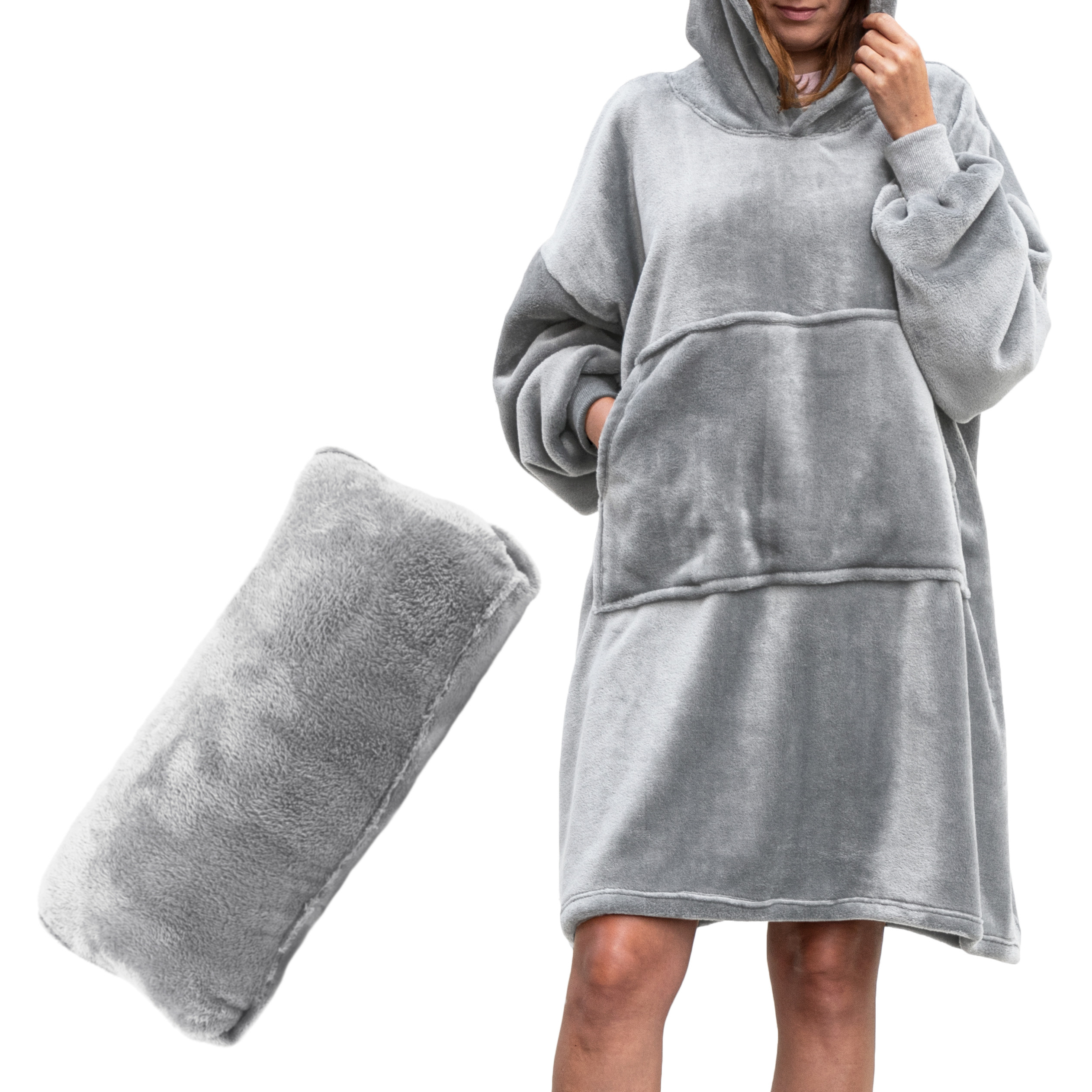 

Domowa bluza koc Bluza 4w1 bluzokoc