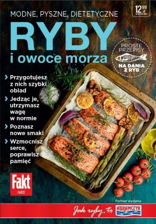 Ryby i owoce morza. Modne, pyszne, dietetyczne