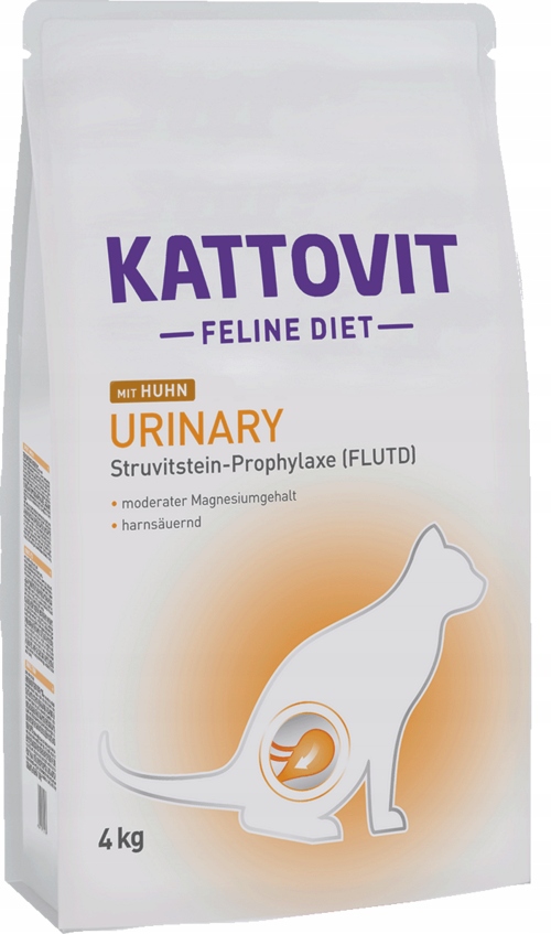 Kattovit Feline Diet Urinary kurczak dla kota 4kg