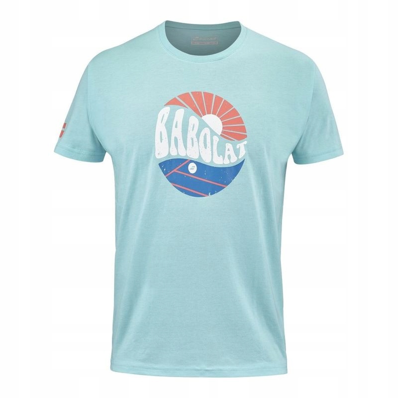 Koszulka Babolat Exercise Vintage Tee Men Angel Blue M